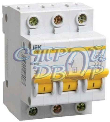 Автомат  3п  1А (D) (ВА 47- 29) ИЭК старого образца