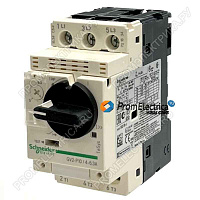 GV2P10 АВТ. ВЫКЛ С КОМБ. РАСЦЕП. 4-6,3А