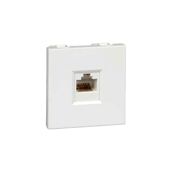 ШЭ В45 РИН-144Т-б Роз.тлф.в каб.-канал (белый) (50шт./уп)