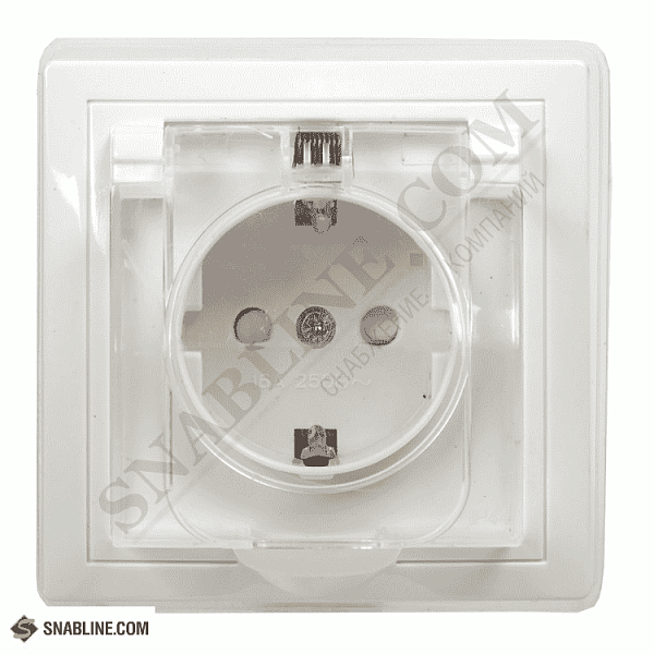 ИЭК Кварта Роз. 1м РСбш11-3-ККБ-44 с з/к  с з/ш керамика IP44 16А