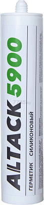 Герметик силиконовый маслостойкий Altack 5900 нейтральный, черный, 300мл