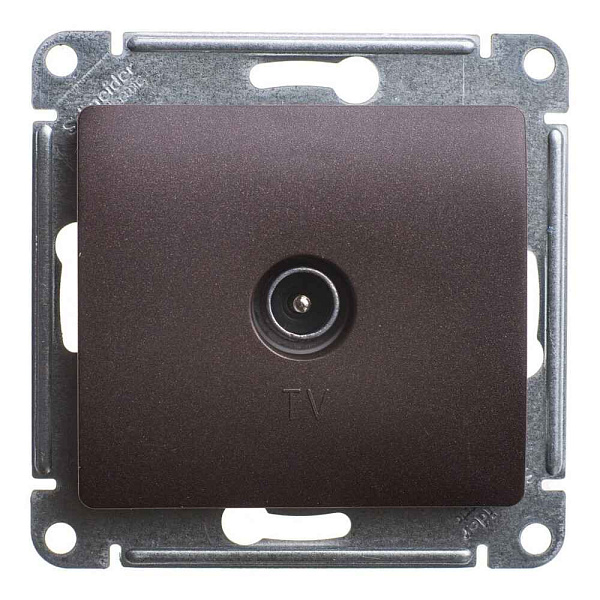 ШЭ Глосса Роз.TV оконечная 1DB (шоко, б/рамки) GSL000891 (10шт/уп)