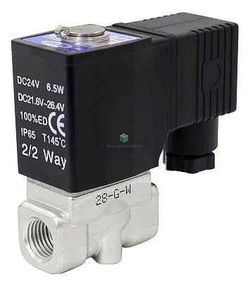 2/2 Клапан Н.З., 2", 24VDC, нерж. ст. EVNB711CS-50A-4D