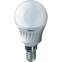 Лампа ЛЕД  E14  5Вт шар мат.4К Р-G45-5-230-4K-E14 шар Navigator 94 478