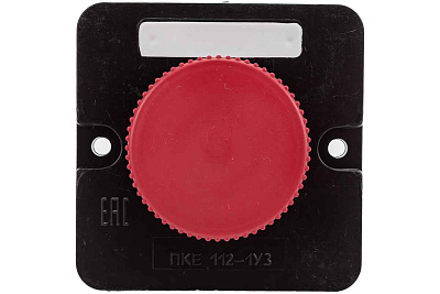 Пост кноп.ПКЕ 112-1 красный IP40 TDM