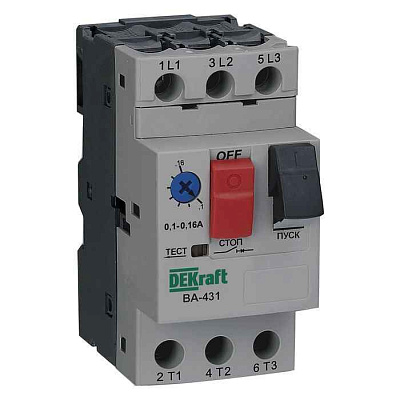 21232DEK Авт. выкл. защ. двиг. 3P 17,0-23,0A 15кА ВА-431