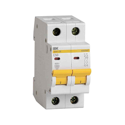 Автомат  2п  3А (C) (ВА 47- 29) ИЭК