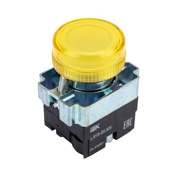 Сигнальн.арматура LAY5-BU65 d22mm желт.ИЭК