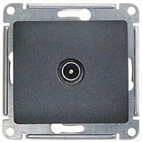 ШЭ Глосса Роз.TV оконечная 1DB (антрацит, б/рамки) GSL000791 (10шт/уп)