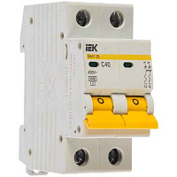 Автомат  2п 40А (C) (ВА 47- 29) ИЭК