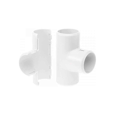 Труба  ПВx  Тройник d32 разборный