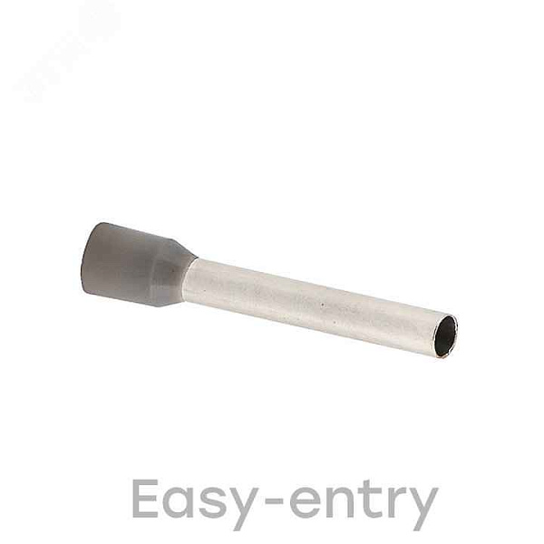 Наконечник-гильза  4мм2 НШВИ 4-18 (50шт) EKF