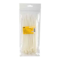 xомут д/кабеля  4,8x250 нейлон белый (100шт) (ИЭК)