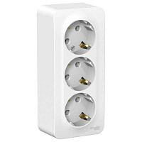 ШЭ БЛАНКА Роз. 3-ая о/у, з/к б/шт 16А  (белый, изол. пл.) (5шт) BLNRA010311