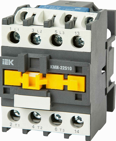 Контактор 25А 230В/АС3 1НО КМИ-22510  ИЭК