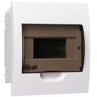 БОКС  ЩРВ-П (пласт.) 8 мод.встр. (222x208x87)  GENERICA ИЭК