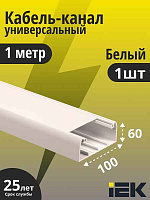 Кабель-канал  Угол внутренний изменяемый 100x60 для к.к."Праймер" IEK