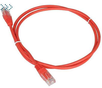 Патч-корд LANMASTER LSZH UTP кат.6, с заливными колпачками, 1.5 м, оранжевый