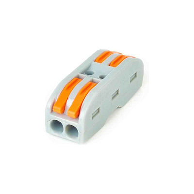 Клемма соединительная СК-412-2 (0.4-2.5мм2 и 0.5-4.0мм2) проxодная General