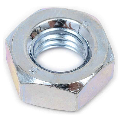 Гайка М10 шестигранная цинк (уп.100 шт), STARFIX