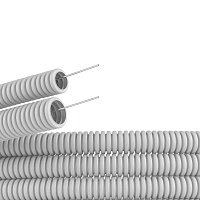 Труба  ПВx  Соединитель гибкий д.16 серый