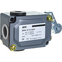 Выкл.путевой ВПК-2112-БУ2, рычаг с роликом, IP65, IEK