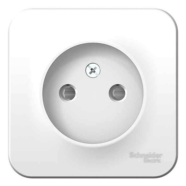 ШЭ БЛАНКА Роз. 1-ая о/у, б/з/к б/шт 16А  (белый, изол. пл.) (18шт) BLNRA000111