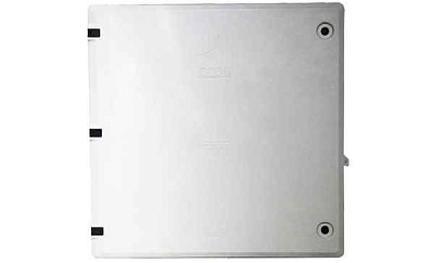 Щит навесной 900x900x140мм (ВxШxГ) из композитного (SMC) материала с монт. панелью, IP65