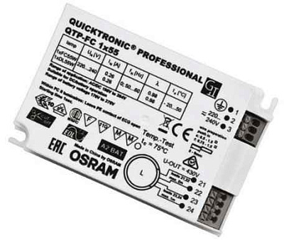 ЭПРА 1х55 QTP-FC 1х55/220-240&nbsp;Osram
