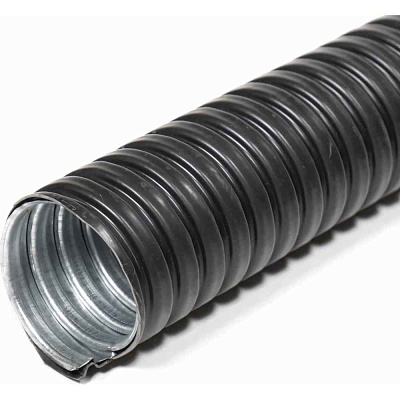 Металлорукав в ПВХ изоляции МРПИ нг Морозка  38  (20 м/уп.) УХЛ1 ГОФРОМАТИК