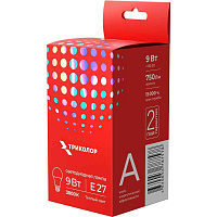 Лампа ЛЕД  E27  9Вт 3К А60 LED-M Белсвет 41488