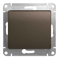 ШЭ Глосса Выкл. 1кл. с/у 10А (шоко, б/рамки) GSL000811 (10шт/уп)