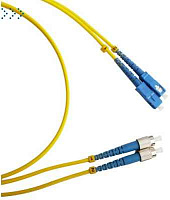 Патч-корд оптический TWT, PVC, дуплексный, SC/UPC-FC/UPC, SM OS2, 2.0 м