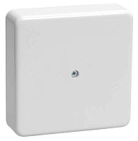 Коробка распаячная КМ41212-01 о/п 75x75x20мм белая (с конт.группой) ИЭК