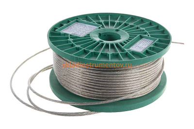 Трос металлополимерный  ПР- 4,0 кратно 10м!