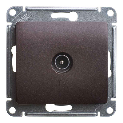 ШЭ Глосса Роз.TV оконечная 1DB (шоко, б/рамки) GSL000891 (10шт/уп)