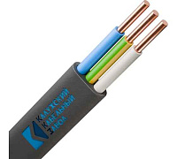 Кабель ВВГ 3x1,5 (ППГ-Пнг (А)-HF 3x1,5), ККЗ, РФ