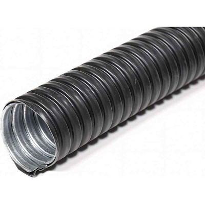 Металлорукав в ПВХ изоляции МРПИ нг  75  (10 м/уп.) ГОФРОМАТИК