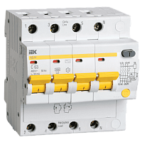 Авт.диф. 4п 10А  30мА  АД-14 4,5 кА ИЭК