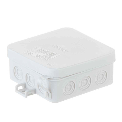 Коробка расп. о/п  72x72x31 12ввод. с крыш. с мембр. уплотнение HEGEL КР2502-И (66шт/уп)