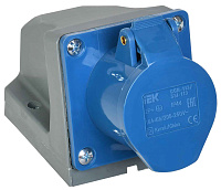 Силовая стацион.роз.о/п 113 2Р+РЕ 16А 220В IP44 MAGNUM ИЭК