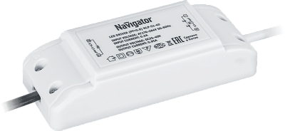 ДВО  40Вт Драйвер ND-P 40-950/1000mA-IP40 (для панели NLP-S1-40) Navigator 61547
