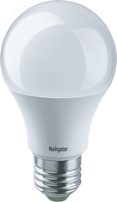 МО 12/24В ЛЕД E27  7Вт A60-7-12/24-4K-E27 низковольт.Navigator 61473