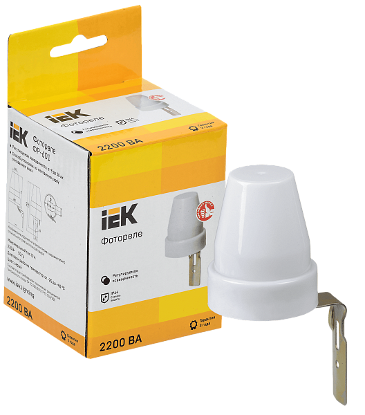 Реле фото ФР 601 серый IP44