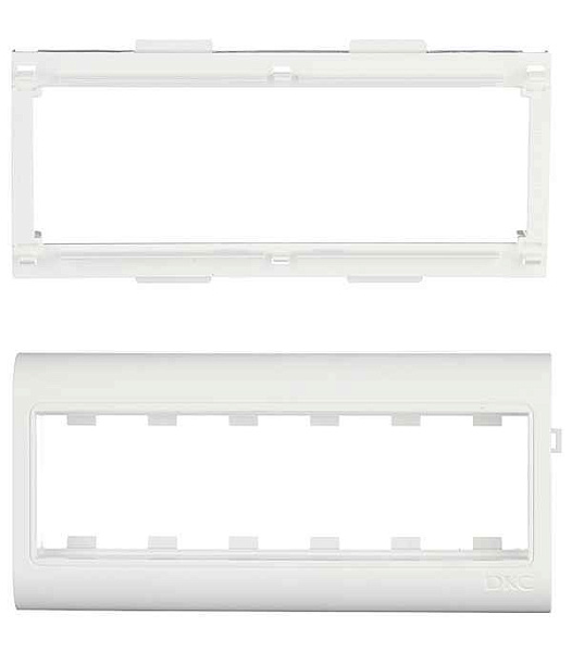 Кабель-канал  Рамка и суппорт универс. для к.к. "Праймер" на 4 мод.80x40