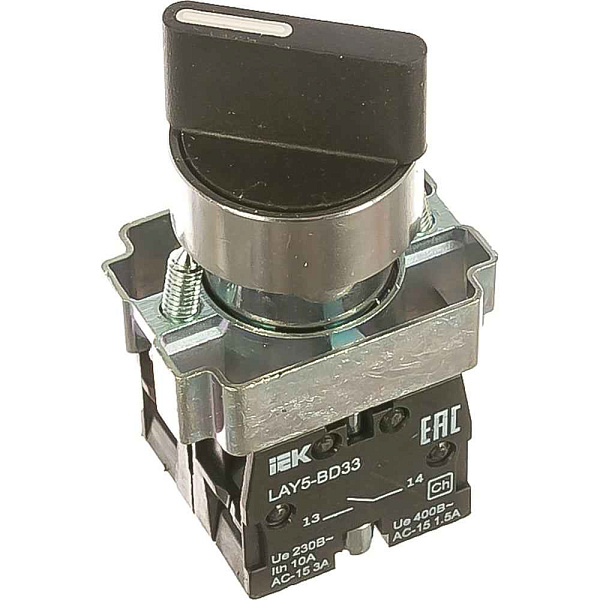 Переключат. LAY5-BD33 на 3фикс.полож. I-0-II станд. ручка ИЭК