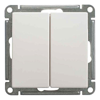 ШЭ 59 Перекл. 2кл. с/у 10А (белый, б/рамки) (10шт) VS610-256-1-86