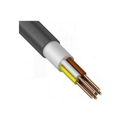Кабель ВВГ 5x4,0 (ВВГнг -LS  5x  4,0 ЗП (А) (0,66 кВ), ККЗ, РФ