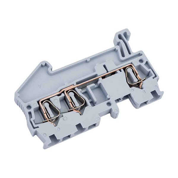 Колодка клеммная пружинная JXB-ST-2.5 3 вывода земля EKF PROxima