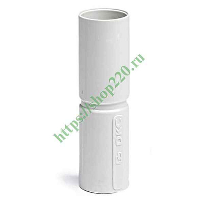 Труба  ПВx  Муфта d 40 для труб ПВx гл.ж. труба-труба IP40